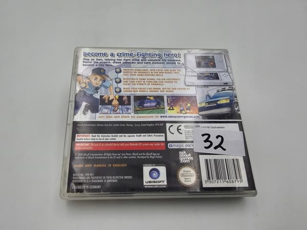 NINTENDO DS GAME: SAM THE POLICEMAN
