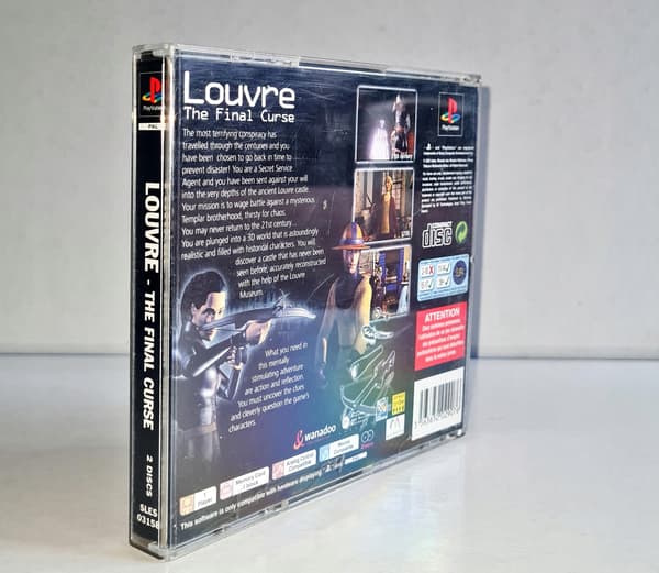 The game LOUVRE - THE FINAL CURSE for PSX