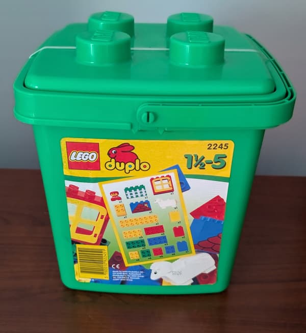 Lego 2245 Duplo Box of Bricks – New