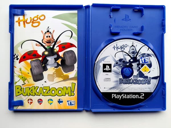 *** HUGO BUKKAZOOM PLAYSTATION 2 PS2 PSX *** Polish Version