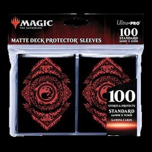 MTG Mana 7 Mountain Deck Protector Sleeves (100ct) for MTG
