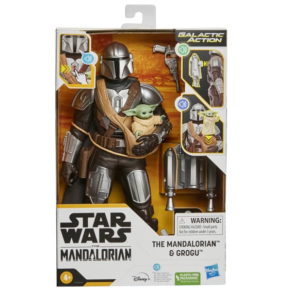 STAR WARS: The Mandalorian and Grogu Interactive Figures