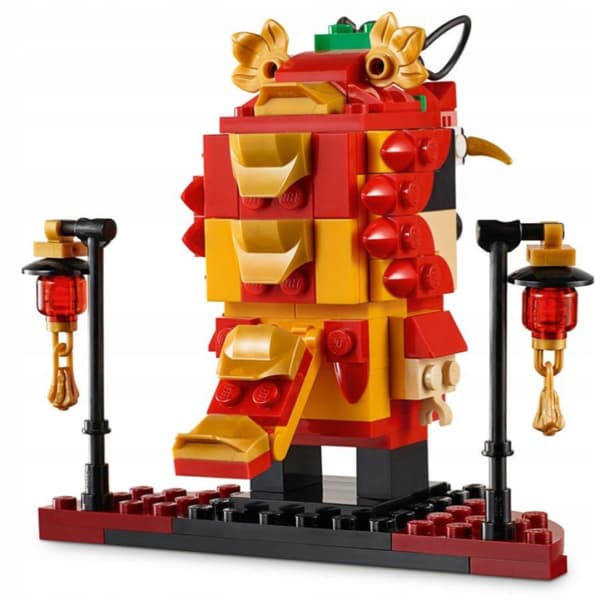 LEGO BRICKHEADZ SET - 40354 - BOY PERFORMING THE DRAGON DANCE