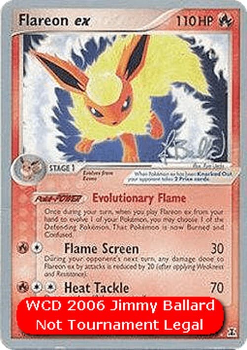 Pokemon Flareon ex