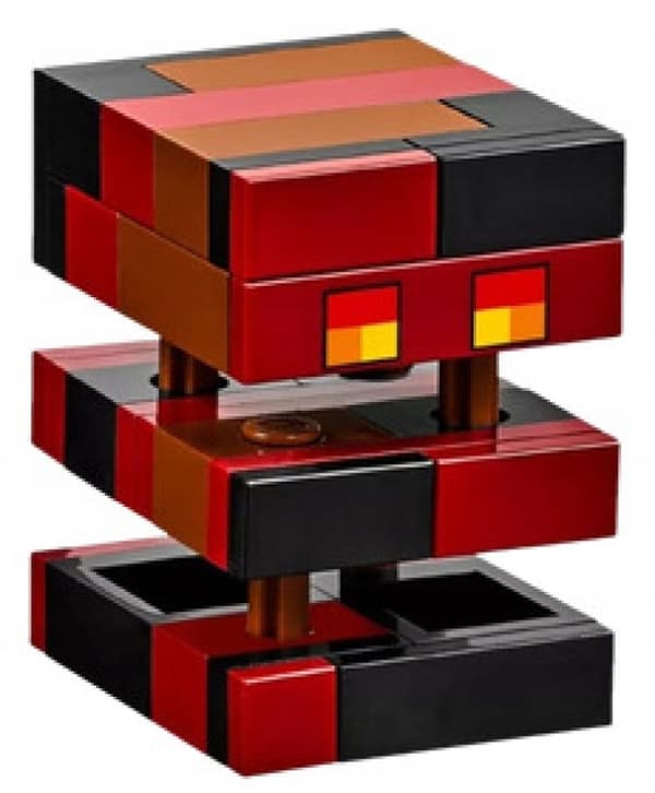 LEGO Minecraft Magma Cube minifigure