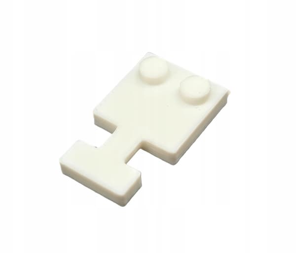 100 pieces: IKEA Skadis Board STAND HOLDER for LEGO Mini Figures – White