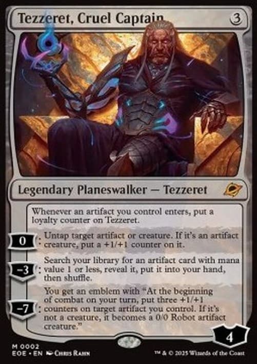 Magic: The Gathering Tezzeret, Cruel Captain