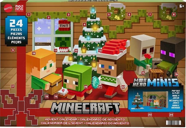 MINECRAFT ADVENT CALENDAR 24 surprises