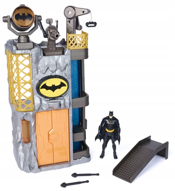 BATMAN DC BATCAVE BATMAN’S CAVE play set with Batman figure