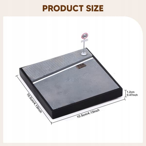 1/64 Scale model car Display stand Model train Scenery layout Micro-scenery stand
