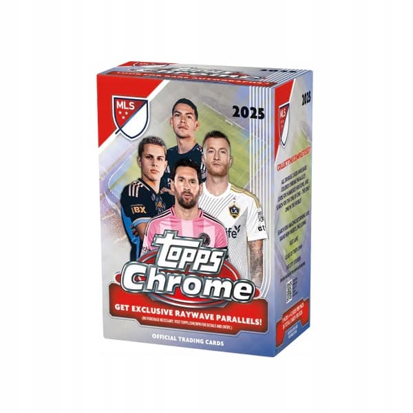 Topps Chrome 2025 MLS Value Box MESSI cards – GUARANTEED NUMBERED CARD