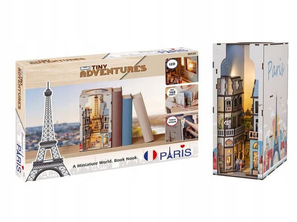 Miniature Book Collection Diorama: Paris – Revell 23 cm Display Case Set