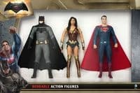 SET OF 3 BATMAN VS SUPERMAN FIGURES