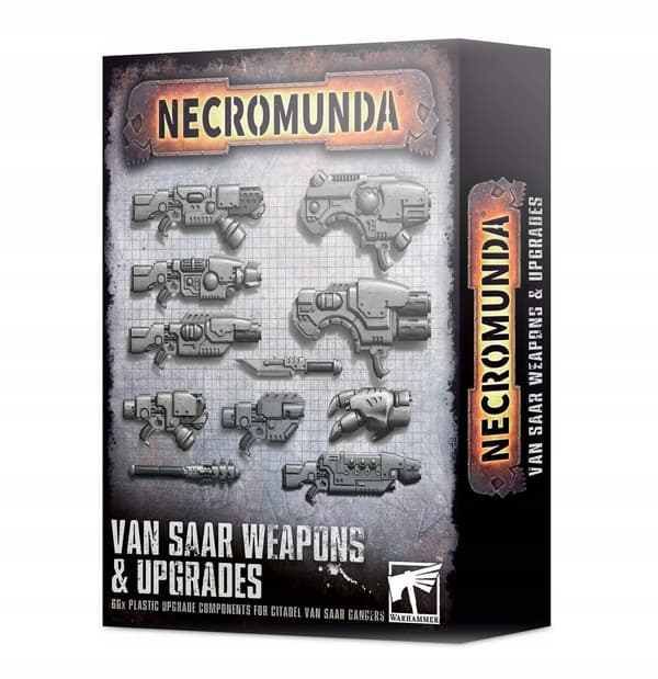 NECROMUNDA Van Saar-våpen og oppgraderinger