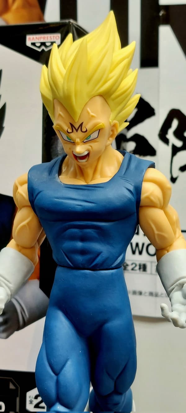 Dragon Ball Anime Vegeta SSJ Figurine by Solid Edge Works, ‘Departure’, Banpresto