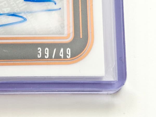 GAVI 39/49 PANINI IMMACULATE COLLECTION 2024/25 BARCELONA AUTOGRAPH