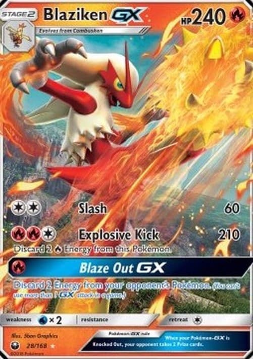 Pokemon Blaziken GX