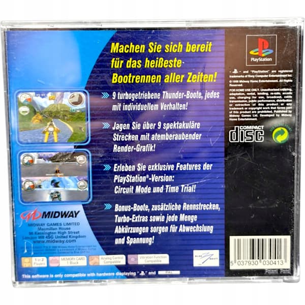 HYDRO THUNDER PlayStation (PSX) PS1