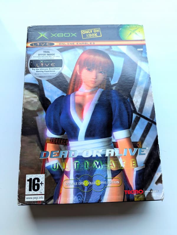 *** DEAD OR ALIVE ULTIMATE DOUBLE PACK XBOX CLASSIC *** 3AAA
