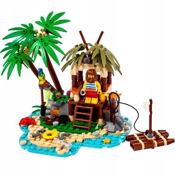 LEGO IDEAS SET - 40566 - RAY, STRANDED ON A DESERT ISLAND