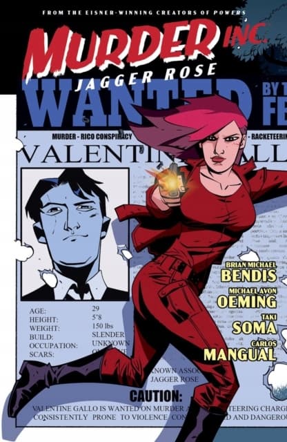 Murder Inc. Volume 3: Jagger Rose by BRIAN MICHAEL BENDIS