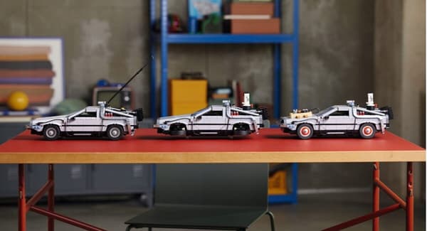 LEGO ICONS 10300 Time Machine from Back to the Future