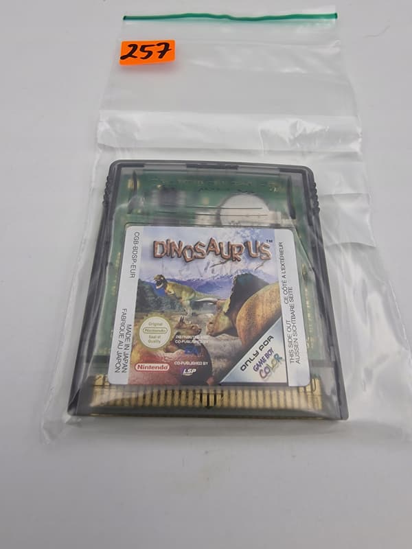 GAME BOY COLOUR DINOSAUR US ORIGINAL
