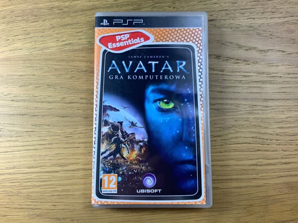 AVATAR GAME – disc in very good+ condition, complete set with Polish PSP version