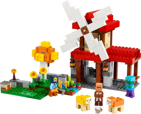 LEGO Minecraft 21262 Farm with Windmill