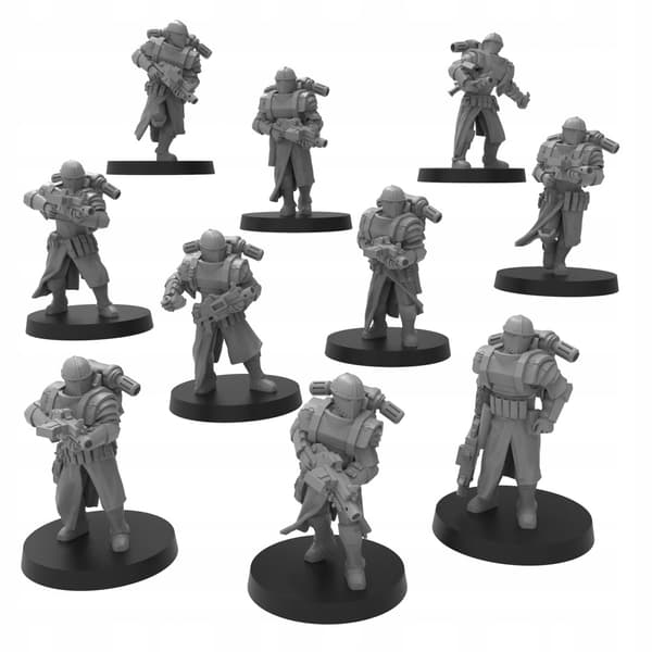 Vestal Battle Squad x10 ThatEvilOne 32 mm