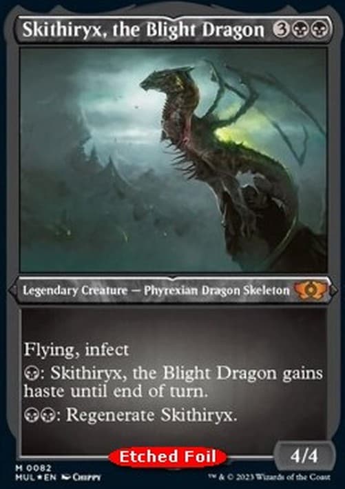 Magic: The Gathering Skithiryx, the Blight Dragon