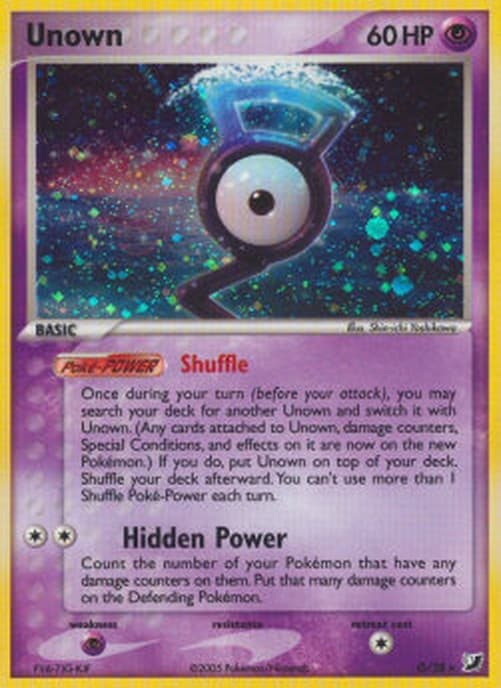 Pokemon Unown [G]