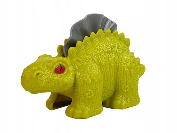 Ciastolina Dinosaurs Egg Mould Table with Volcano and Glowing Lava, 4 Colours