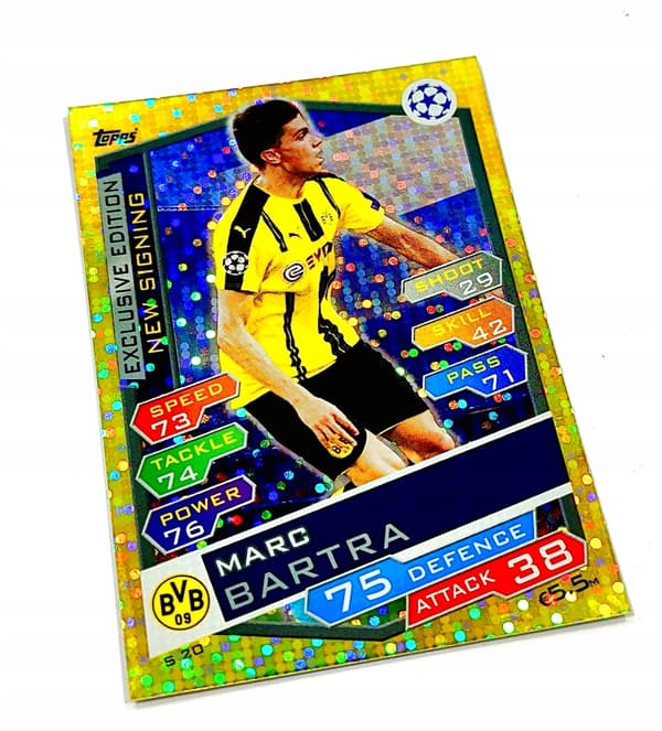 MATCH ATTAX 2016/17 CARD: S 20 MARC BARTRA / EXCLUSIVE EDITION