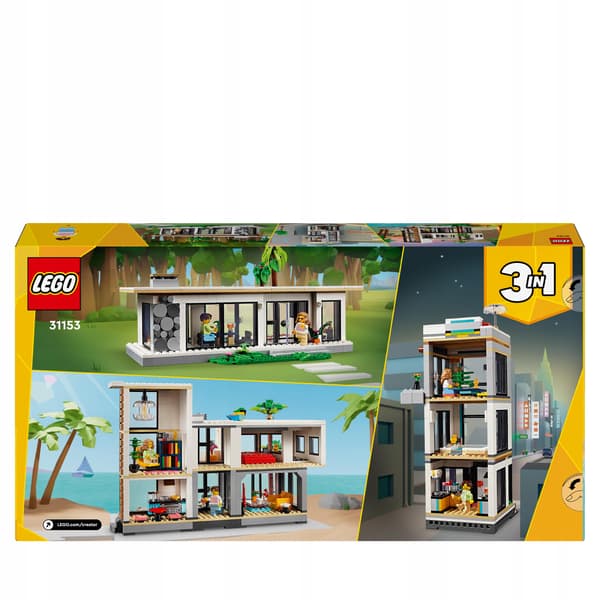 LEGO Creator 31153 3-in-1 Modern House Set