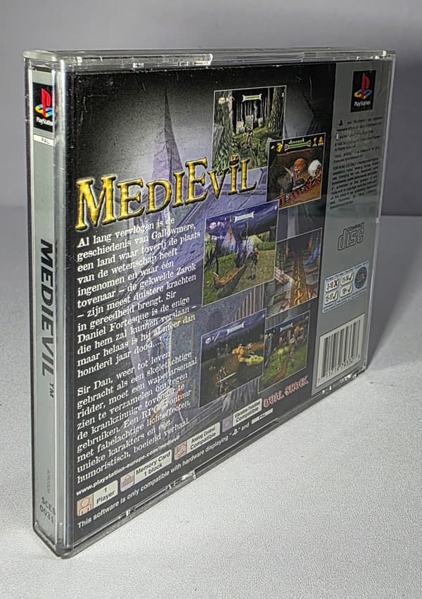 MEDIEVIL PSX DB Disc