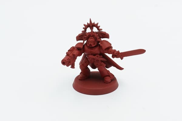Warhammer 40k Blood Angels Commander plastic figurine