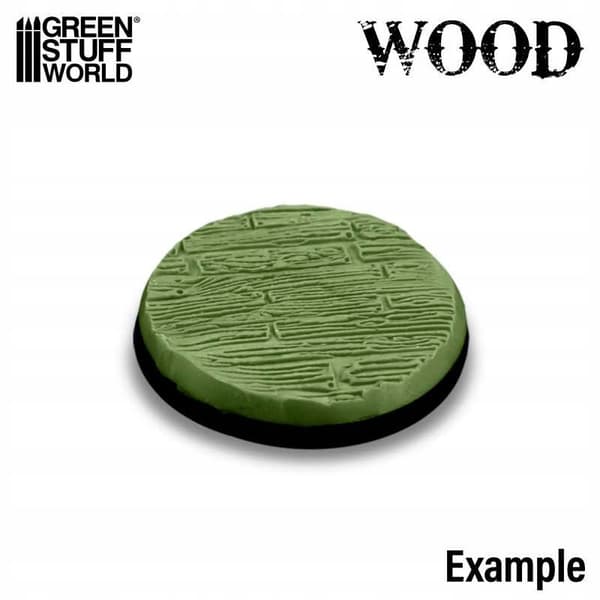 Wood Planks Rolling Pin – a rolling pin for creating miniature textures