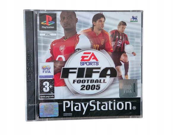 FIFA FOOTBALL 2005 PSX PS1 PS2 WRAP