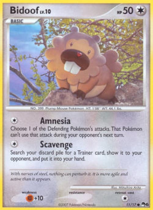 Pokemon Bidoof Lv.10