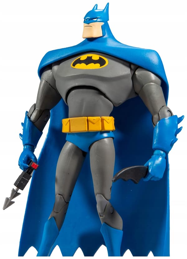 Large DC Multiverse Animated Batman Figurine, 18cm.