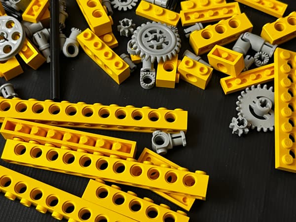 8710 LEGO Technic Parts Set