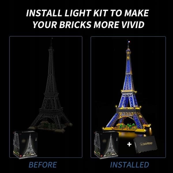 GC396 LED Lighting Set for the Eiffel Tower 10307