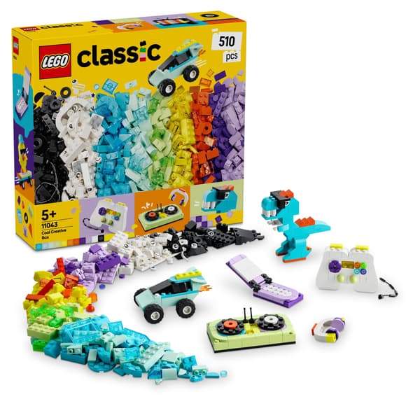 LEGO Classic 11043 Cool Creative Set – 510 pieces