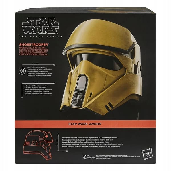 Star Wars: Andor Black Series Shoretrooper Electronic Helmet Replica