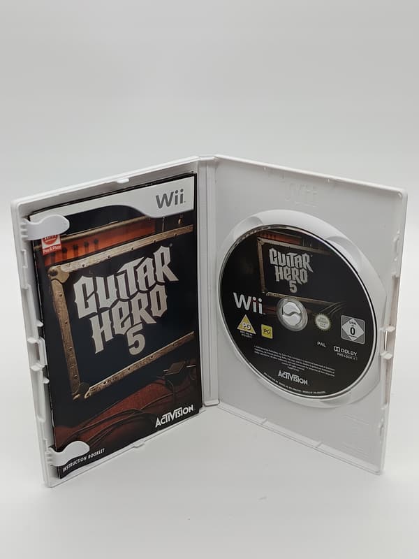 GUITAR HERO 5 for Wii – Nintendo Wii boxed version
