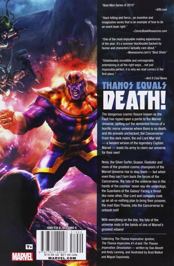 The Thanos Imperative by Dan Abnett