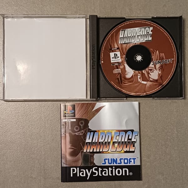 Hard Edge, PS1, PSX + Free