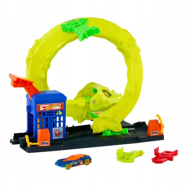 Hot Wheels Race Track: Twisted Snake Loop, 1:64 scale