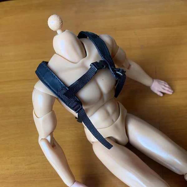 1/6 scale OB vest model. A realistic accessory for action figures. A small toy
